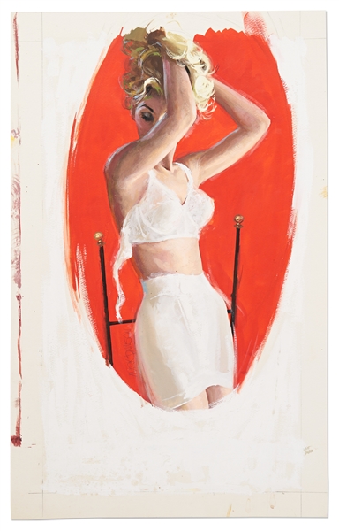 Marshall Dawson Miller Pin-Up Painting