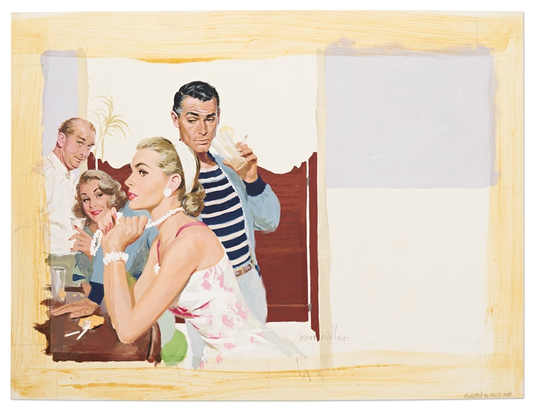Marshall Dawson Miller Magazine Illustration Artwork