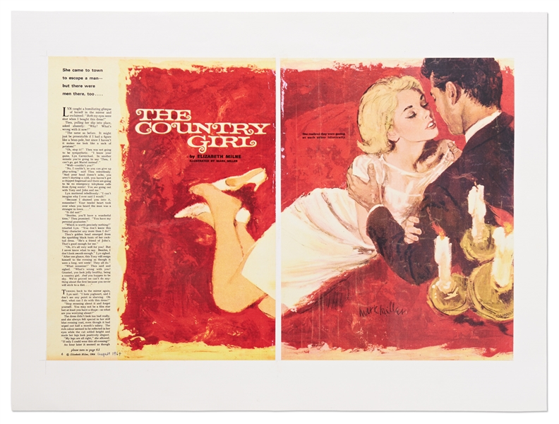 Marshall Dawson Miller Magazine Illustration Artwork