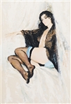 Marshall Dawson Miller Pin-Up Painting