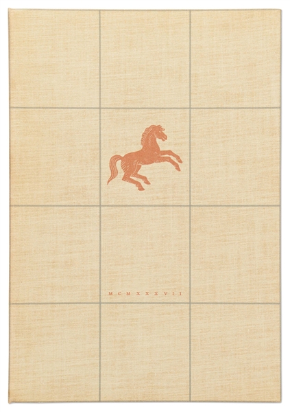 John Steinbeck Signed Limited First Edition of ''The Red Pony''