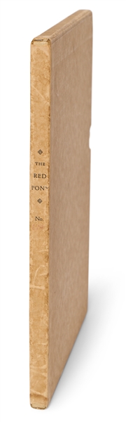 John Steinbeck Signed Limited First Edition of ''The Red Pony''