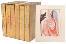 Complete Set of 100 Woodblocks from Salvador Dalis Divine Comedy Limited Edition -- Near Fine Condition