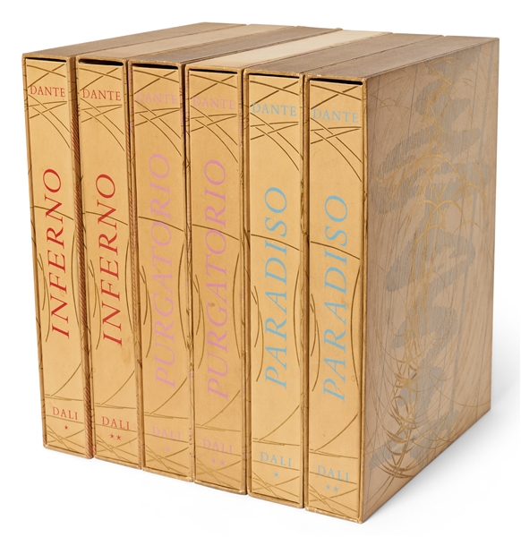 Complete Set of 100 Woodblocks from Salvador Dali's ''Divine Comedy'' Limited Edition -- Near Fine Condition