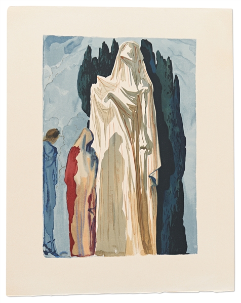 Complete Set of 100 Woodblocks from Salvador Dali's ''Divine Comedy'' Limited Edition -- Near Fine Condition