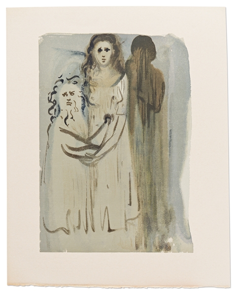 Complete Set of 100 Woodblocks from Salvador Dali's ''Divine Comedy'' Limited Edition -- Near Fine Condition