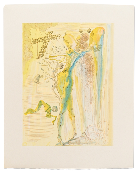 Complete Set of 100 Woodblocks from Salvador Dali's ''Divine Comedy'' Limited Edition -- Near Fine Condition