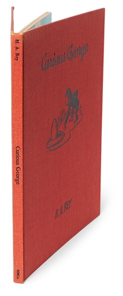 H.A. Rey and Margret Rey Signed First Edition of ''Curious George'' with H.A. Rey Also Drawing an Illustration of the Curious Monkey -- With PSA/DNA COA