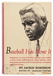 Jackie Robinson Twice-Signed First Edition of His Book, ''Baseball Has Done It''