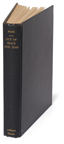 Clark Ashton Smith First Edition, First Printing of ''Out of Space and Time'' -- One of the Top Horror Books & ''the best work in the Lovecraft tradition''