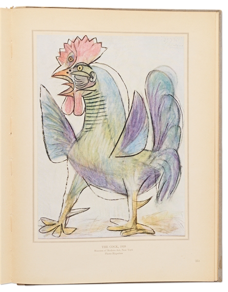 Pablo Picasso Signed First U.S. Edition of the Art Book ''Picasso'' by Jean Cassou