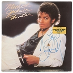 Michael Jackson Signed ''Thriller'' Album -- Michael Writes ''Love / Michael Jackson'' Without Inscription -- With Epperson and R&R COAs