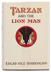 Edgar Rice Burroughs Signed First Edition, First Printing of ''Tarzan and the Lion Man''