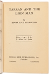 Edgar Rice Burroughs Signed First Edition, First Printing of ''Tarzan and the Lion Man''