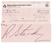Lot of Three Documents Signed by The Beatles -- Includes 1967 Club Bill Approved for Payment by Paul McCartney