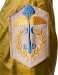Freddie Mercury's Personally Owned Gold Bomber Jacket with U.S. Army Patch