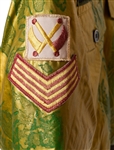 Freddie Mercury's Personally Owned Gold Bomber Jacket with U.S. Army Patch