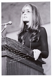 Gloria Steinem Handwritten 16'' x 20'' Photo with Her Thoughts on the Women's Rights Movement -- ''...It really is a revolution...''