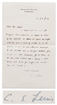 C.S. Lewis Autograph Letter Signed from 1958 Shortly After Publication of The Chronicles of Narnia