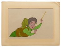 Disney Animation Screen-Used Cel from Sleeping Beauty of Fairy Godmother Fauna