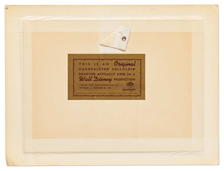 Disney Animation Screen-Used Cel from ''Sleeping Beauty'' of Fairy Godmother Merryweather