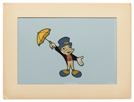 Disney Animation Screen-Used Cel of Jiminy Cricket