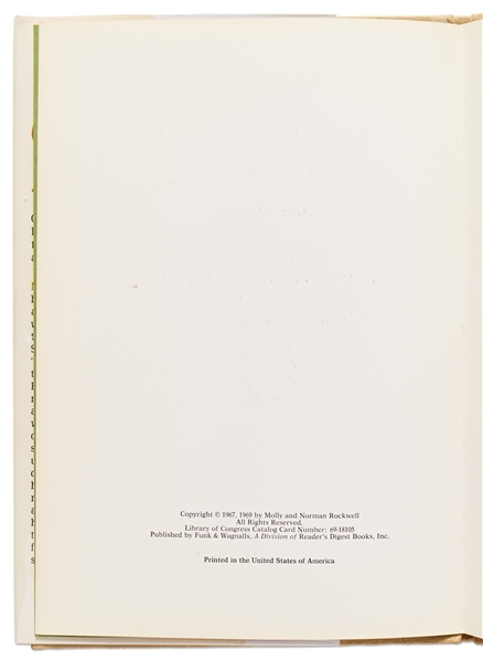 Norman Rockwell Signed First Edition of His Book, ''Willie Was Different: The Tale of an Ugly Thrushling''