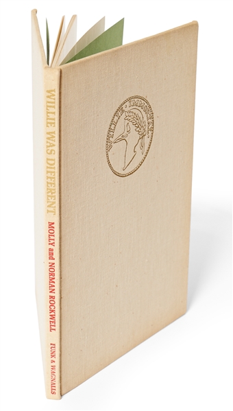 Norman Rockwell Signed First Edition of His Book, ''Willie Was Different: The Tale of an Ugly Thrushling''
