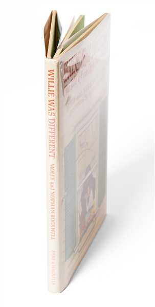 Norman Rockwell Signed First Edition of His Book, ''Willie Was Different: The Tale of an Ugly Thrushling''