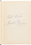 Martin Luther King Signed First Edition, First Printing of ''Stride Toward Freedom'' in Original Dust Jacket -- Bold Signature Without Inscription -- Scarce