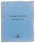 Screenplay for the 1970 Film The Great White Hope
