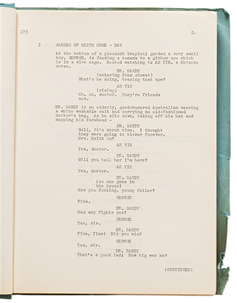 Script from the 1950 Film ''Three Came Home'', Written by Academy Award Nominated Screenwriter Nunnally Johnson