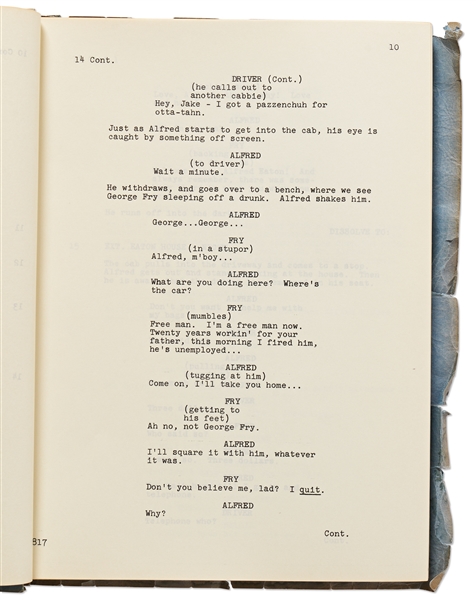 Ernest Lehman Written 1959 Screenplay ''From the Terrace'' Starring Paul Newman & Joanne Woodward