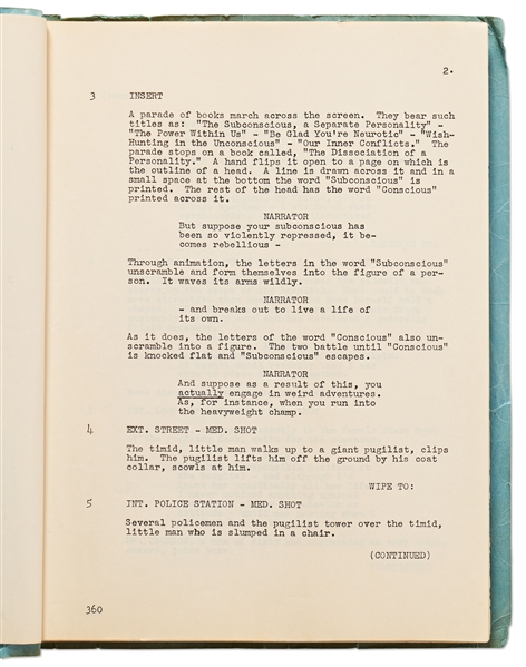 Screenplay by Robert Riskin for the 1951 Comedy ''Half Angel''