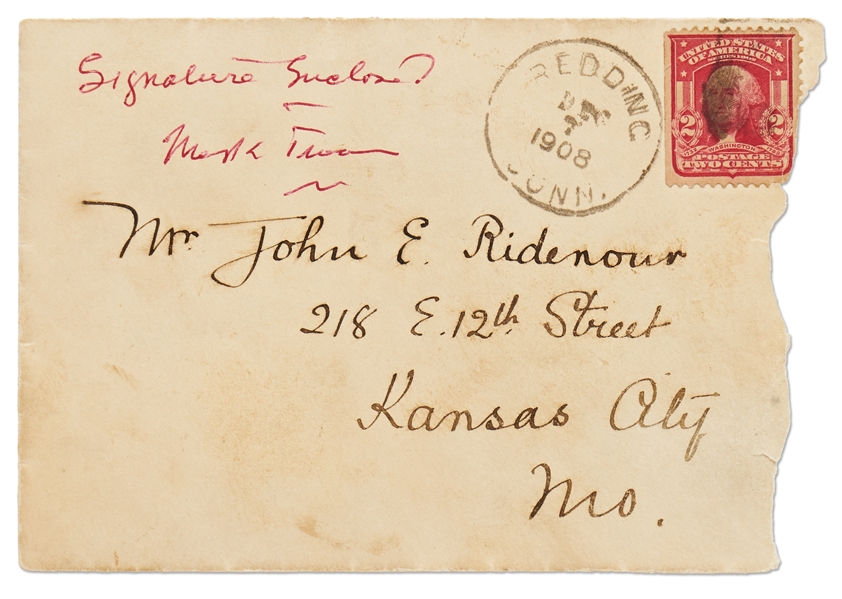 Mark Twain Signature