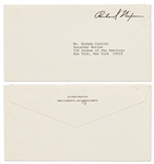 Richard Nixon Letter Signed -- Signed with His Full Name, ''Richard Nixon''