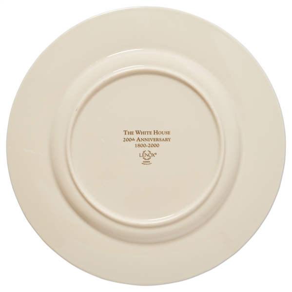 Bill Clinton 200th Anniversary White House China Dinner Plate