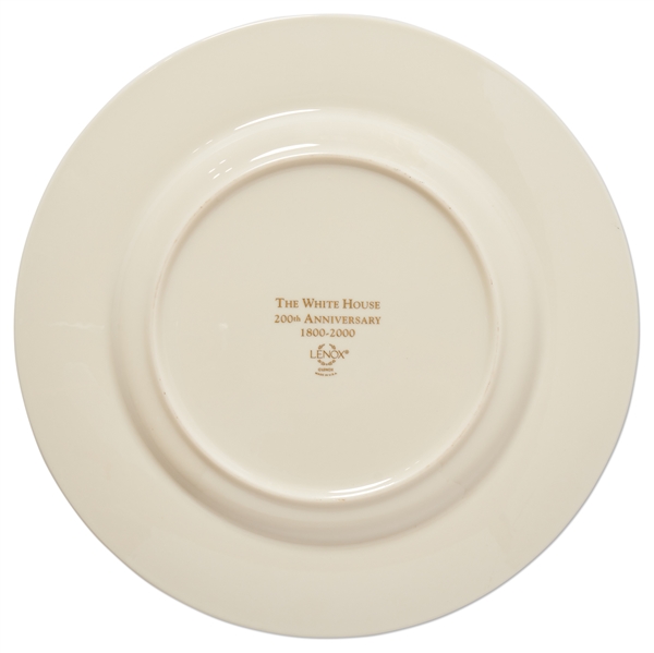 Bill Clinton 200th Anniversary White House China Dinner Plate