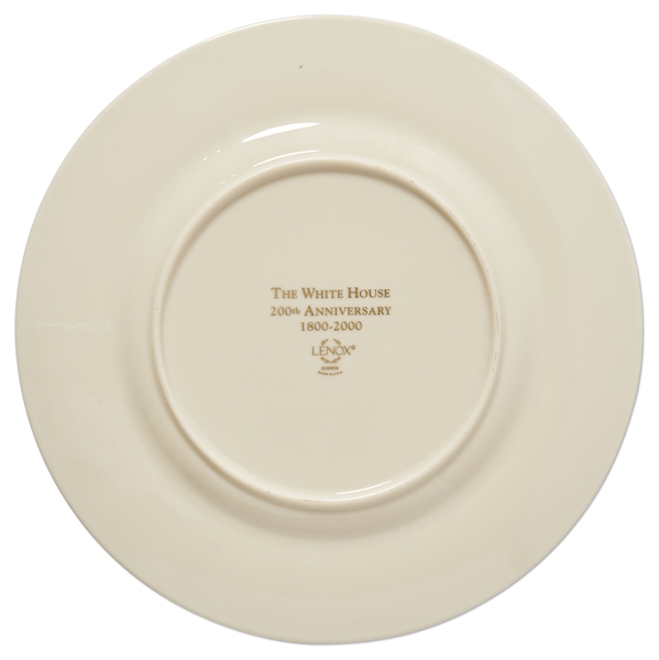 Bill Clinton 200th Anniversary White House China Salad Plate