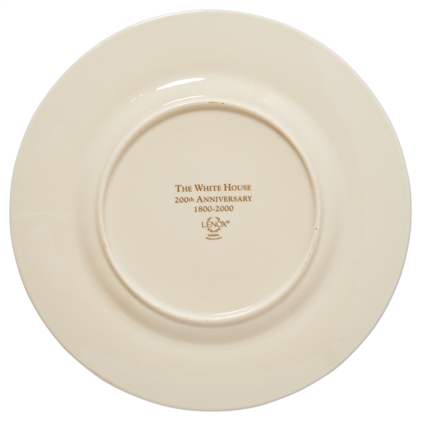 Bill Clinton 200th Anniversary White House China Salad Plate