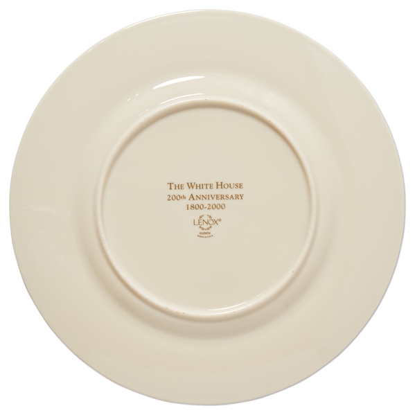 Bill Clinton 200th Anniversary White House China Salad Plate