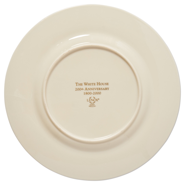 Bill Clinton 200th Anniversary White House China Salad Plate