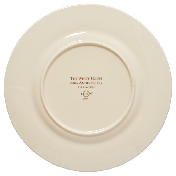 Bill Clinton 200th Anniversary White House China Salad Plate