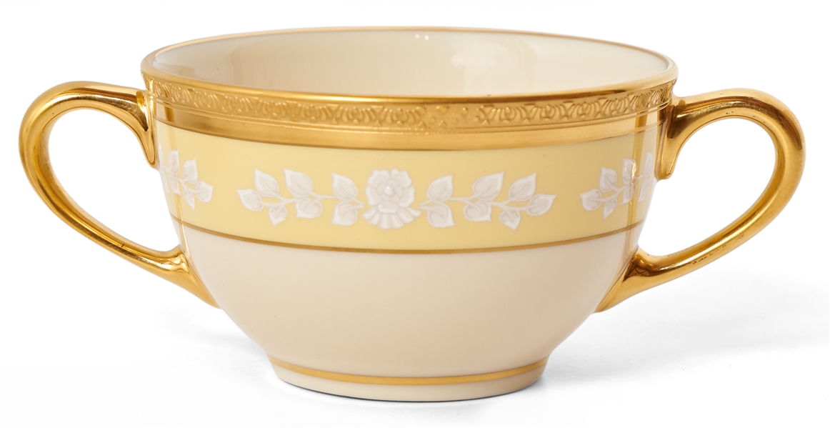 Bill Clinton 200th Anniversary White House China Sorbet Cup & Saucer