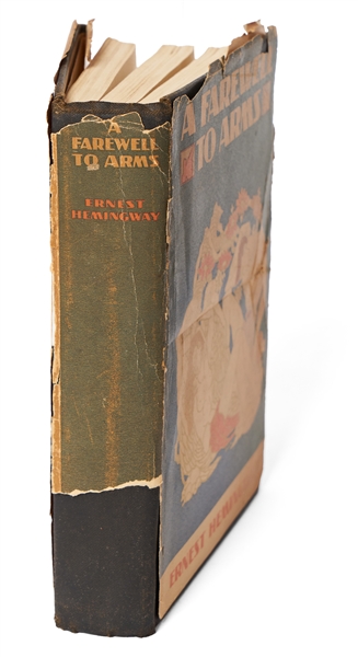 Ernest Hemingway First Edition, First Printing of His Classic ''A Farewell to Arms'', Housed in First Printing Dust Jacket
