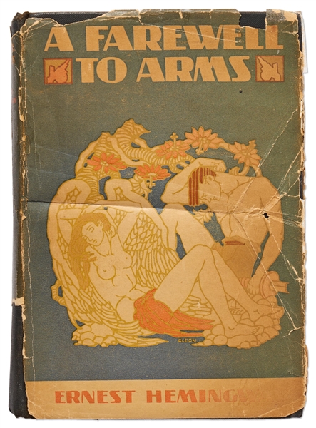Ernest Hemingway First Edition, First Printing of His Classic ''A Farewell to Arms'', Housed in First Printing Dust Jacket