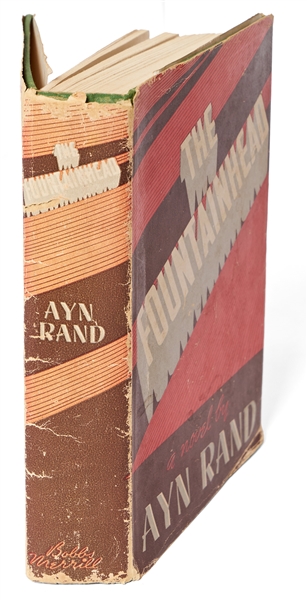 First Edition of Ayn Rand's ''The Fountainhead'' in Original Dust Jacket