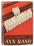 First Edition of Ayn Rand's ''The Fountainhead'' in Original Dust Jacket