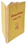 H.A. Rey Signed First Edition of ''Curious George Rides a Bike'' with Rey Also Drawing an Illustration of the Curious Monkey