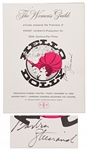 Barbra Streisand Signed Program for Hello, Dolly!
